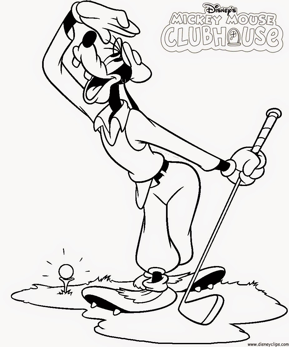 Download Free Disney Goofy Coloring Pages