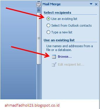 Membuat Surat Massal Menggunakan Mail Merge di Microsoft Office Word