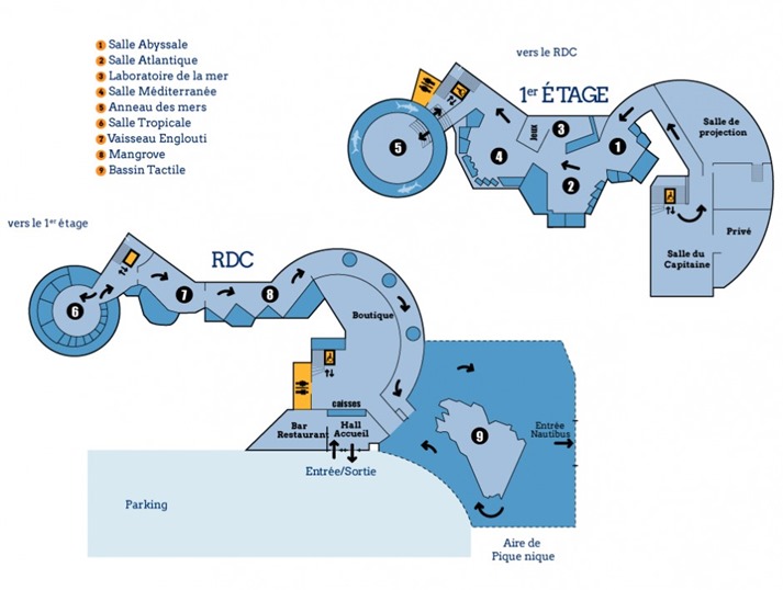 aquarium St-Malo plan