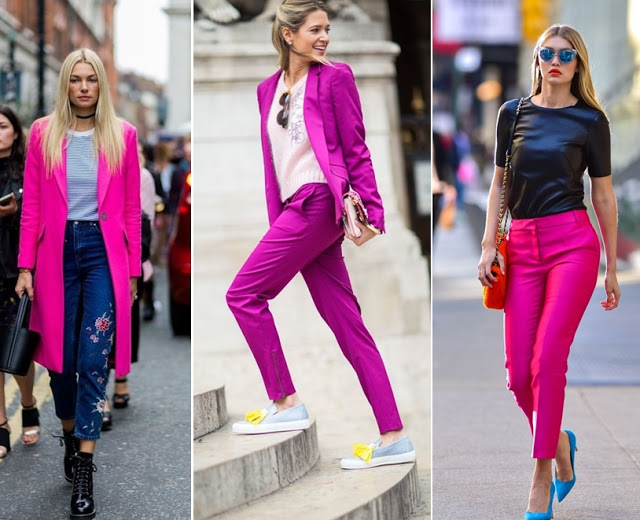 tendencias de moda primavera verão 2018 - look pink