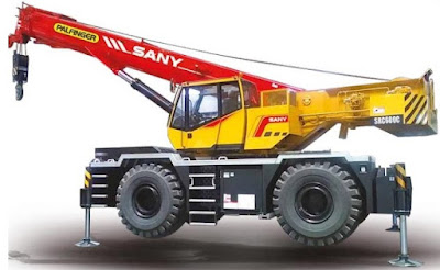 Короткобазовый кран Sany src1200c