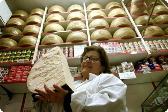 grana padano a rischio