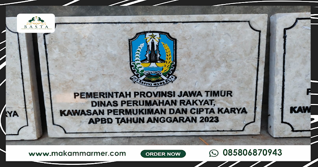 Prasasti Marmer Proyek