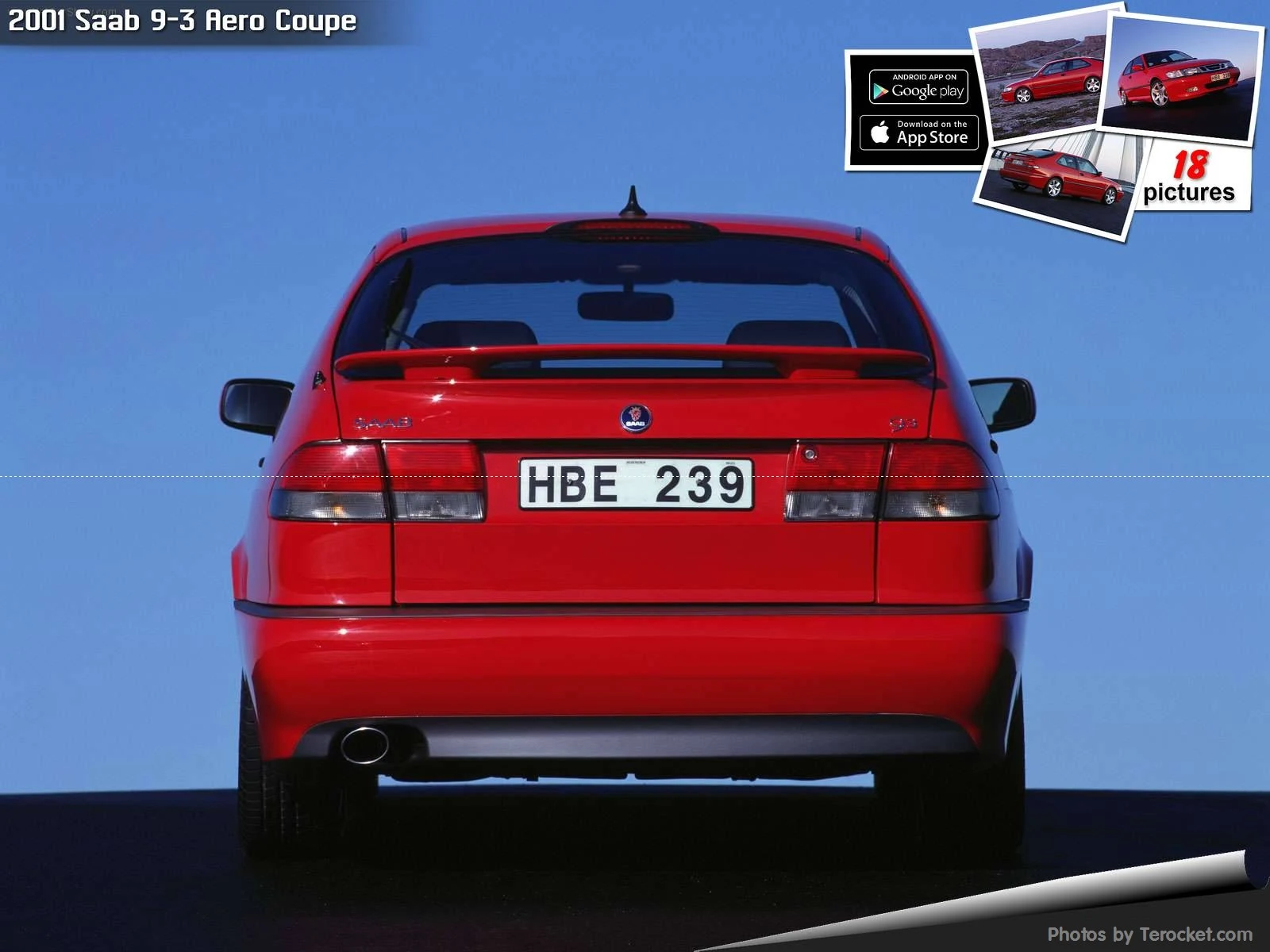 Hình ảnh xe ô tô Saab 9-3 Aero Coupe 2001 & nội ngoại thất
