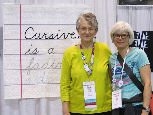 Quiltcon 2017 - Cursive by Paige Alexander