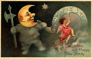 Vintage New Year Card