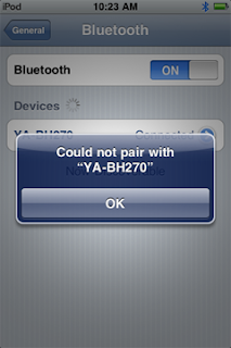 iPod Touch Bluetooth