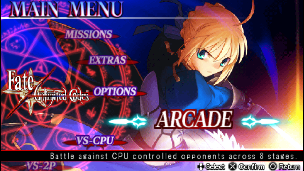 Fate Unlimited Codes Usa Psp Iso Free Download Ppsspp Setting Free Download Psp Ppsspp Games Android Games