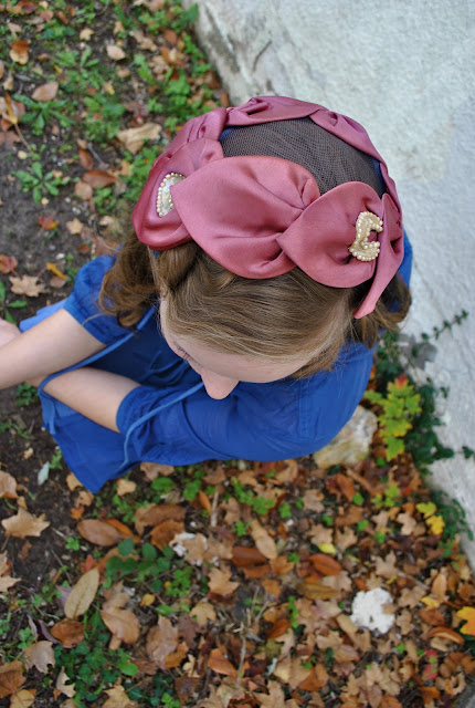 Flashback Summer: New Pink Hat, 1950s vintage hat outfit