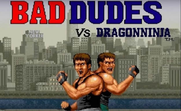 Bad Dudes vs. Dragon Ninja - old ninja games