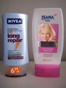 Odżywki d/s: Isana z olejem babassu i Nivea Long Repair. (pict )