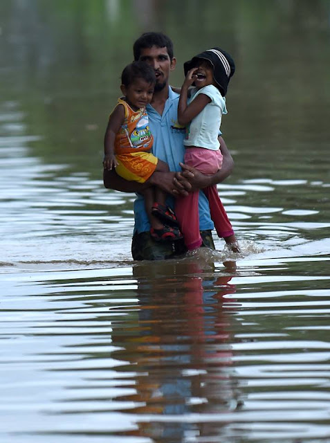 floods in and around Colombo