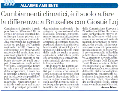 cambiamenti climatici