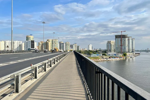 Ленинградское шоссе, Ленинградский мост, Химкинское водохранилище