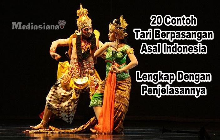 20 Contoh Tari Berpasangan Asal  Indonesia Beserta Daerah 