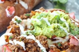 Taco Stuffed Sweet Potatoes
