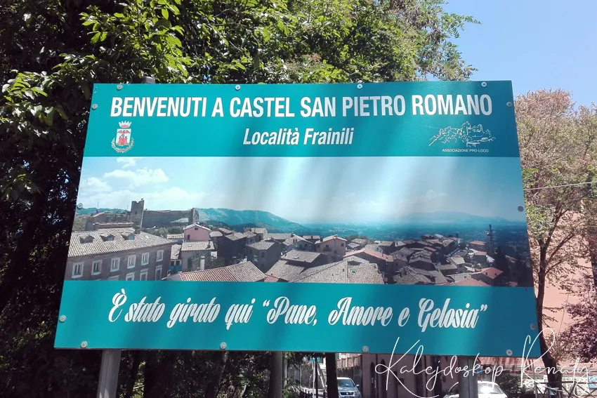 Castel San Pietro Romano – miasteczko kina