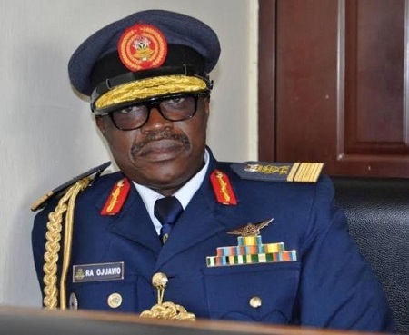 Airforce Chief on Trial for Fraud Storms Court Wearing His Full Military Regalia (Photos)