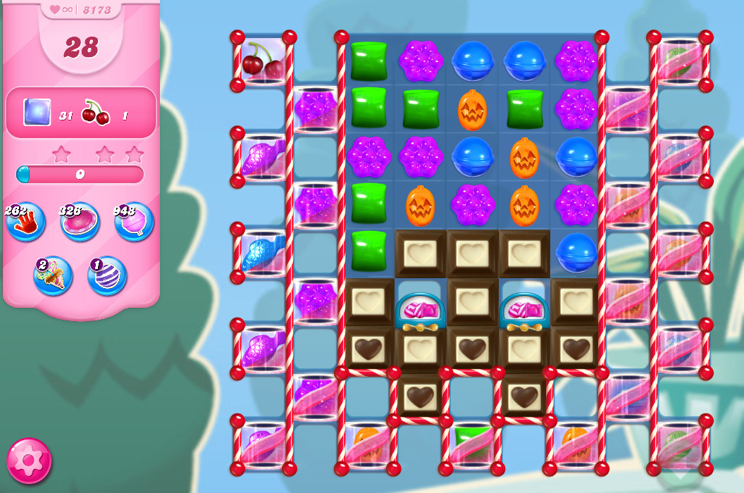 Candy Crush Saga level 8173