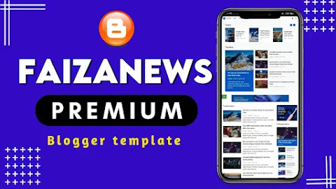 Faizanews Premium Blogger Templates free download