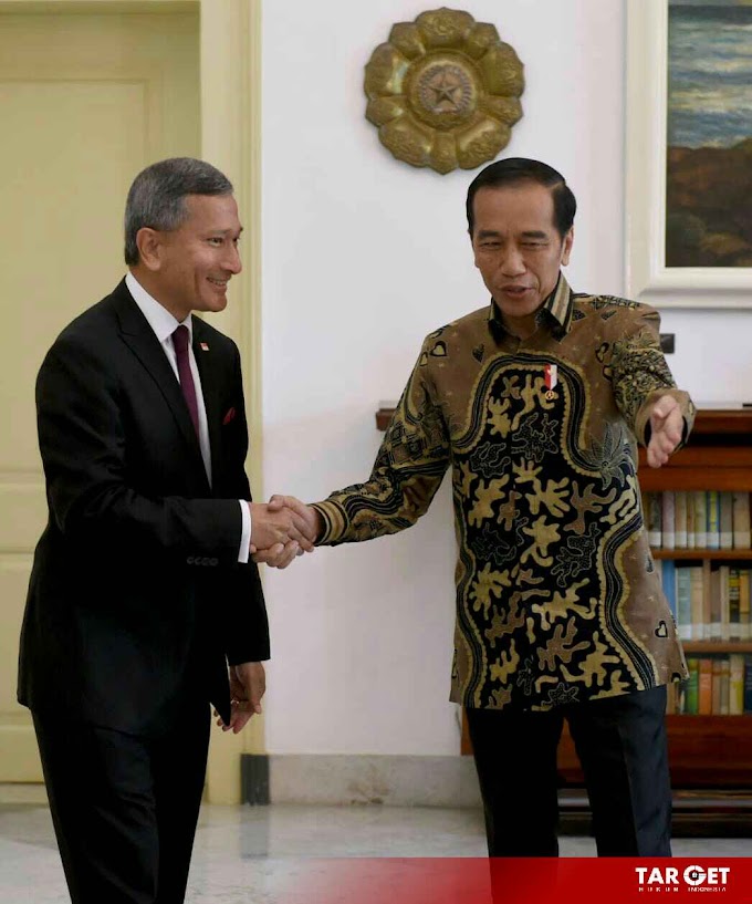 Terima Kunjungan Menlu Singapura, Presiden Jokowi Bahas Persiapan Leader's Retreat