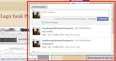 Cara Memasang Komentar Facebook Keren di Blog