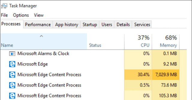 How to Extricate Microsoft Edge Content Process in Windows 10