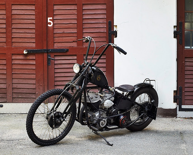 Harley Davidson Flathead 1940 By Ehinger Kraftrad Hell Kustom 