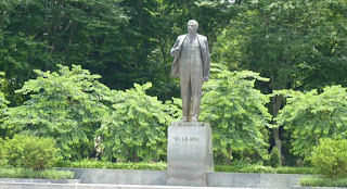 Estatua de Lenin en Hanoi.