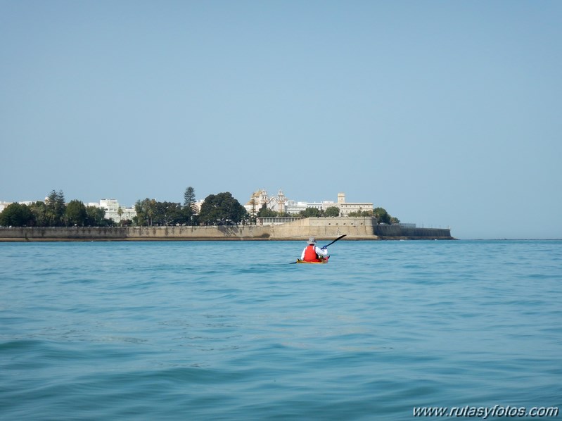 Club Elcano - Punta San Felipe - Muralla de San Carlos - Matagorda - El Trocadero