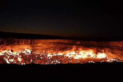 Darvaza Burning Gas Crater - Turkmenistan