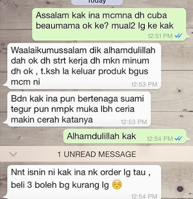 TESTIMONI PENGGUNA BEAU MAMA