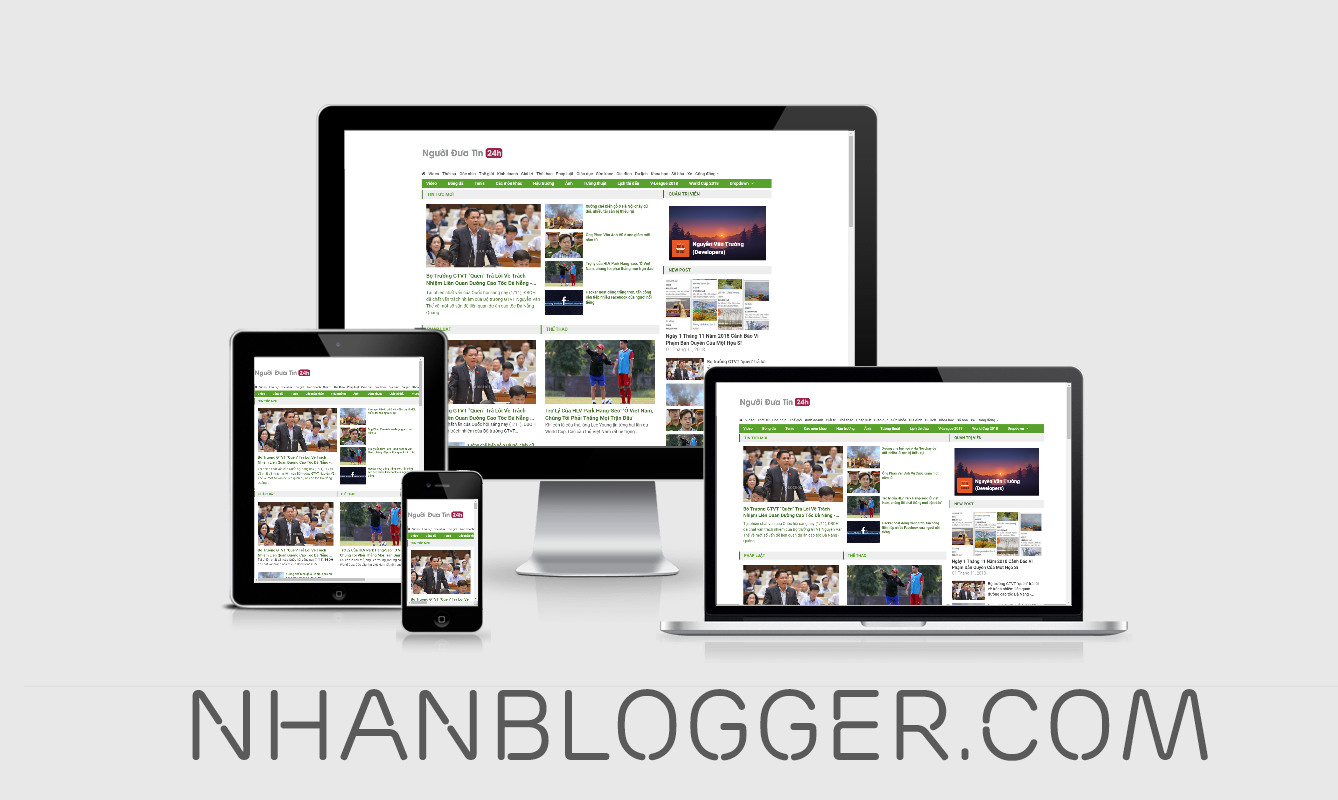 Template VNExpress For Blogspot - Newspaper Theme For Blogger