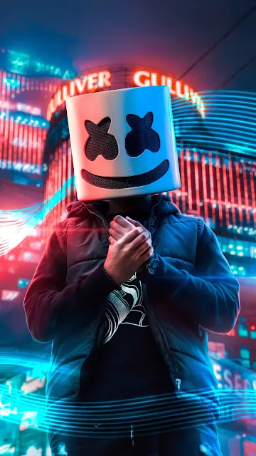 DJ Marshmello Papel de Parede 4k Hd