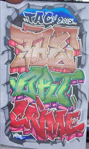 tac graffiti,graffiti alphabet