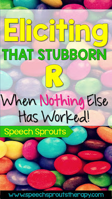 Articulation tips and tricks to try for eliciting the R sound when all else has failed! www.speechsproutstherapy.com