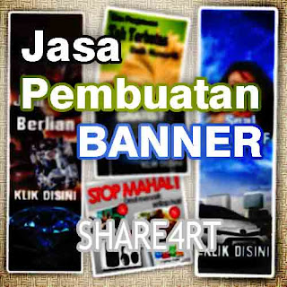 Jasa Pembuatan Banner murah Terpercaya di SHARE4RT