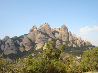 The Montserrat mountain