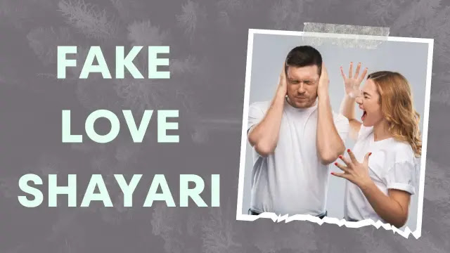 Top 100 Fake Love Shayari