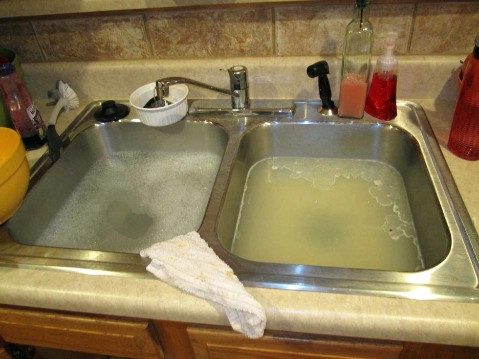 the garbage disposal and drain in my kitchen sink is temperamental to