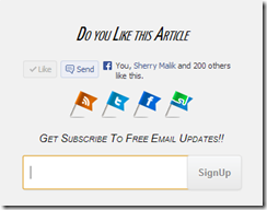 subscription box for blogger