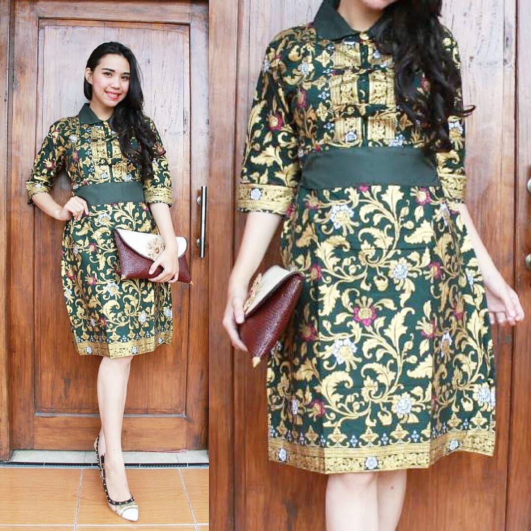 Fashion Tren Model Baju Batik Wanita Untuk Pesta Pernikahan 