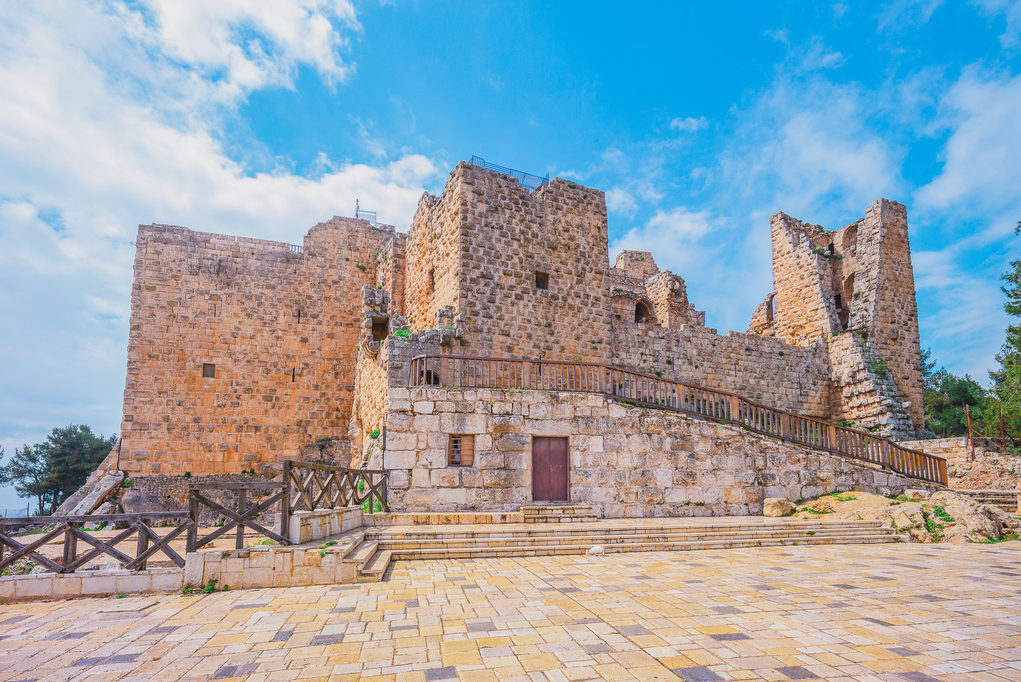 Ajloun Castle (Qalʻat ar-Rabad) in Jordan