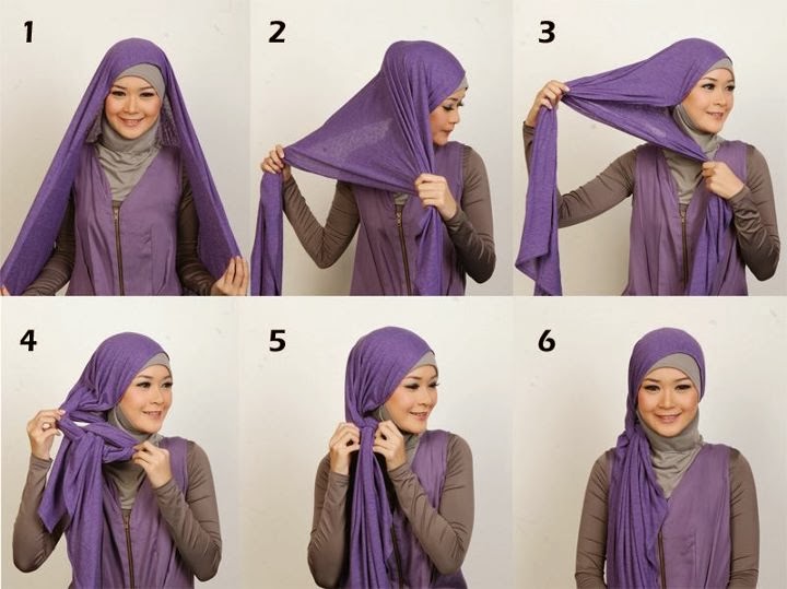 8 Gaya Trend Model Hijab Terbaru 2019