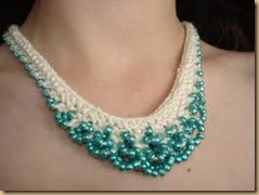 crochet necklace