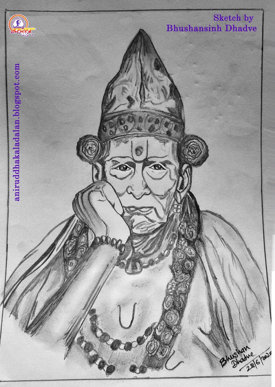Buy Shri Swami Samarth, akkalkot Artwork at Lowest Price By Suvarna kulkarni