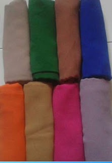 hijab bahan ceruti, jilbab bahan ceruti