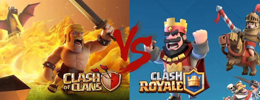 Perbedaan Clash Royale dan Clash of Clans