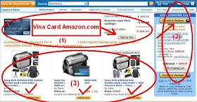 belanja Amazon dengan Visa card