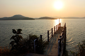 A scene from the Gir Forest sanctuary